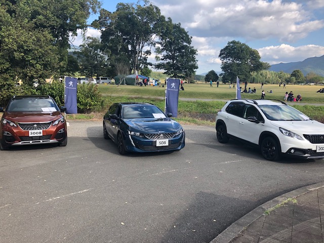 プジョー出張展示会終了