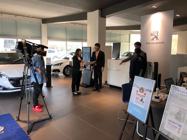 テレビ番組の収録がありました。