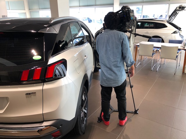 テレビ番組の収録がありました。