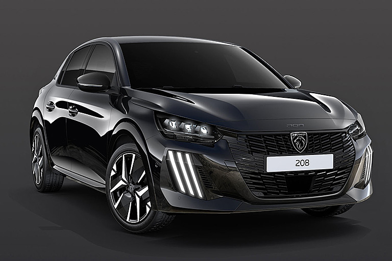 静かに、際立つ黒。PEUGEOT 208  Black Edition